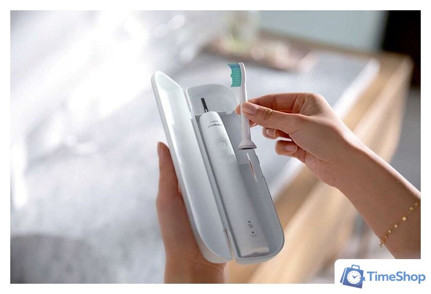 Электрическая зубная щетка Philips Sonicare 3100 series HX3671/13 - Изображение №3 — Интернет-магазин Time-Shop