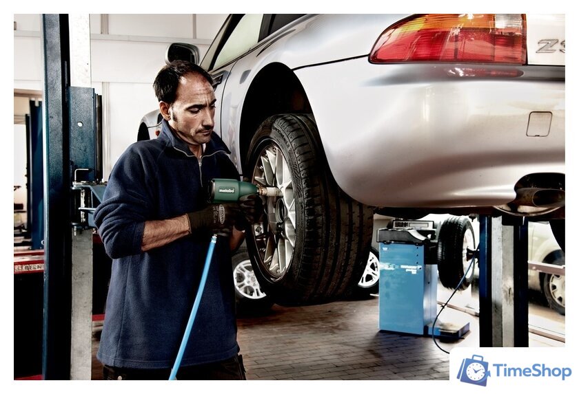 Пневматический гайковерт Metabo DSSW 360 SET 1/2 604118500 - Изображение №2 — Интернет-магазин Time-Shop