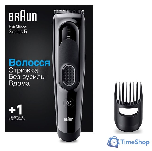 Машинка для стрижки волос Braun Series 5 HC 5310 - Изображение №2 — Интернет-магазин Time-Shop