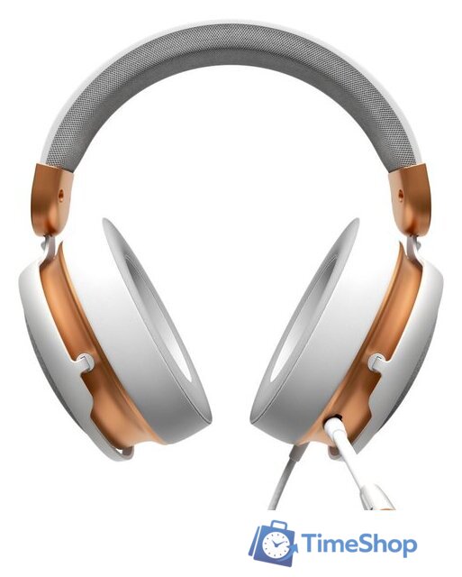 Наушники Dark Project Sono Wired (белый/золотистый) - Изображение №1 — Интернет-магазин Time-Shop