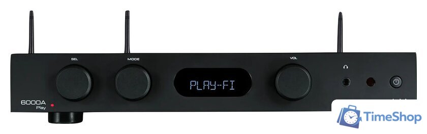 Сетевой интегральный усилитель Audiolab 6000A Play (черный) - Изображение №1 — Интернет-магазин Time-Shop