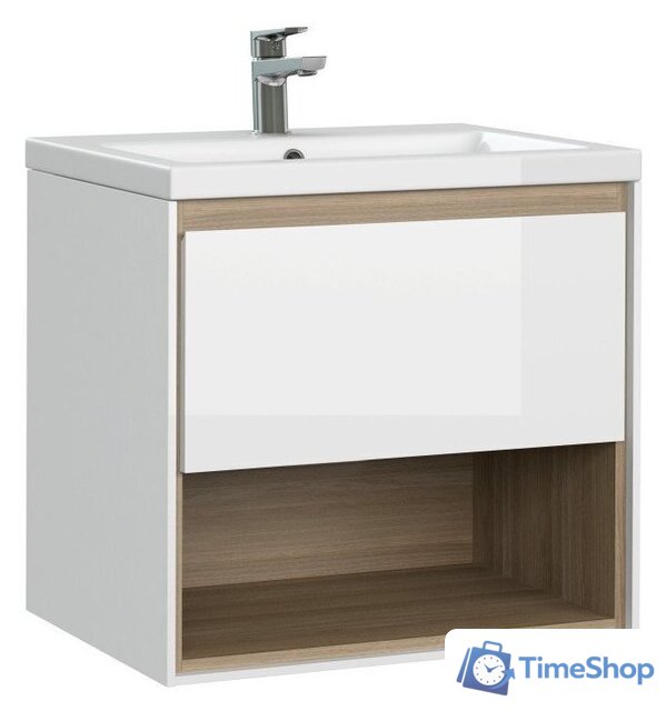  Cersanit Тумба с умывальником Louna 60 + Como 60 - Изображение №1 — Интернет-магазин Time-Shop