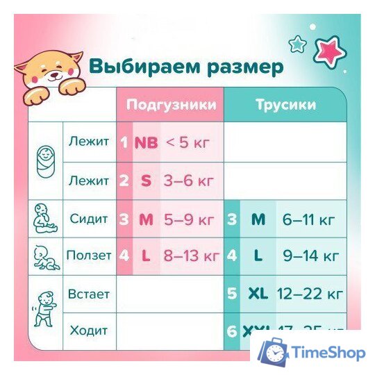 Подгузники Tanoshi L 8-13 кг (162 шт) - Изображение №10 — Интернет-магазин Time-Shop