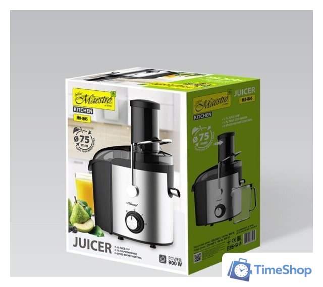 Соковыжималка Maestro MR-805 - Изображение №5 — Интернет-магазин Time-Shop