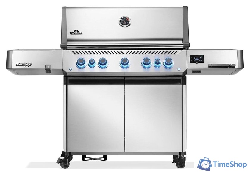 Газовый гриль для дачи Napoleon Prestige 665 Connected RSIB P665VXRSIBPSS-PL - Изображение №1 — Интернет-магазин Time-Shop