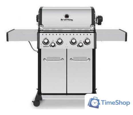Газовый гриль для дачи Broil King Baron S 490 - Изображение №1 — Интернет-магазин Time-Shop