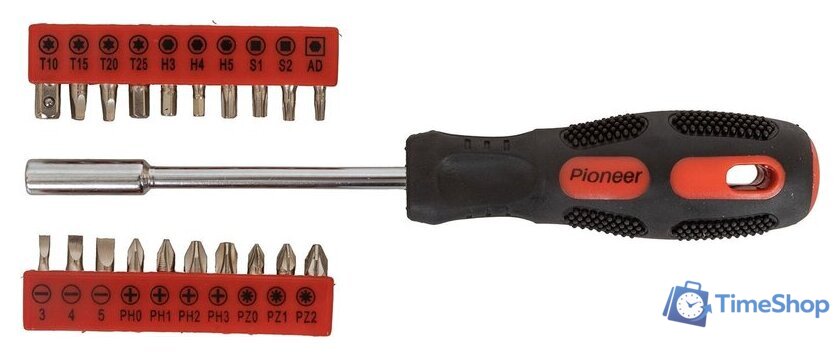 Набор домашнего мастера Pioneer Tools TSH-136-01 (136 предметов) - Изображение №12 — Интернет-магазин Time-Shop