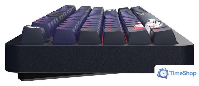 Клавиатура Red Square Alumix TKL Classic Kitsune (черный, g3ms Aquamarine) - Изображение №6 — Интернет-магазин Time-Shop