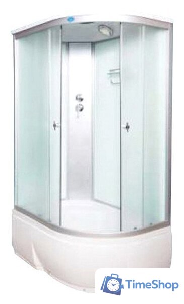 Душевая кабина Водный мир Cтандарт ВМ-886 Е L 80x120 (матовое стекло) - Изображение №1 — Интернет-магазин Time-Shop