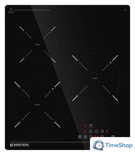 Варочная панель Meferi MIH453BK Power - Изображение №2 — Интернет-магазин Time-Shop