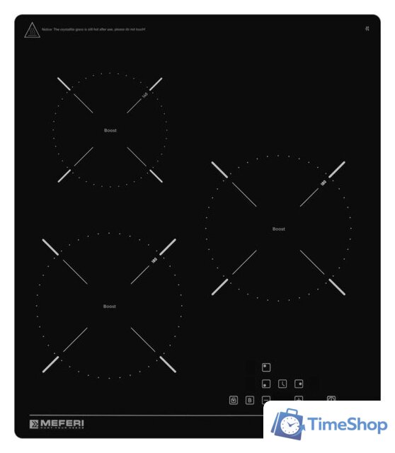 Варочная панель Meferi MIH453BK Power - Изображение №1 — Интернет-магазин Time-Shop