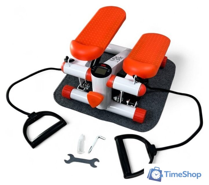 Классический степпер Atlas Sport AS-504 (белый/фиолетовый) - Изображение №5 — Интернет-магазин Time-Shop