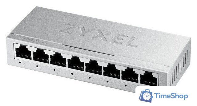 Неуправляемый коммутатор Zyxel GS-108BV5-EU0101F - Изображение №1 — Интернет-магазин Time-Shop