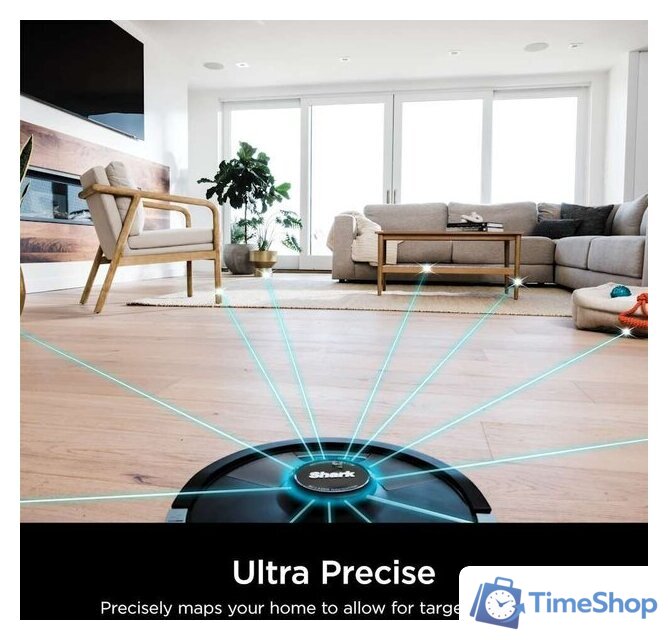 Робот-пылесос Shark Matrix Plus 2 в 1 Self-Empty Robot Vacuum and Mop RV2610WA - Изображение №10 — Интернет-магазин Time-Shop