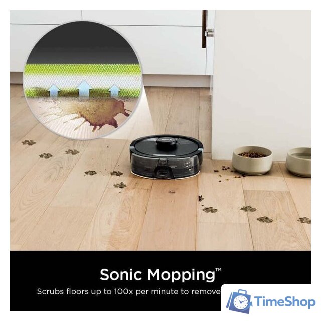 Робот-пылесос Shark Matrix Plus 2 в 1 Self-Empty Robot Vacuum and Mop RV2610WA - Изображение №9 — Интернет-магазин Time-Shop
