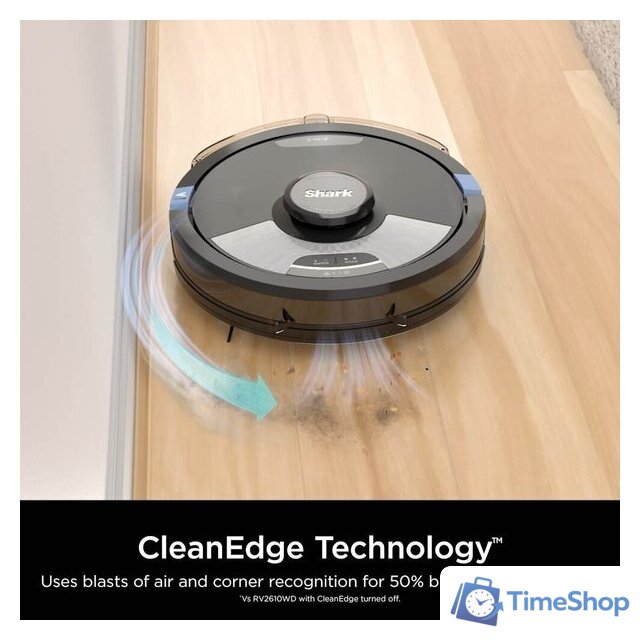 Робот-пылесос Shark Matrix Plus 2 в 1 Self-Empty Robot Vacuum and Mop RV2610WA - Изображение №6 — Интернет-магазин Time-Shop