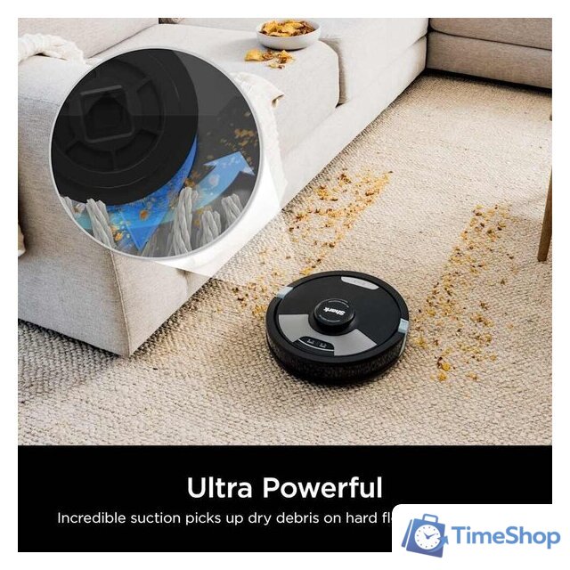 Робот-пылесос Shark Matrix Plus 2 в 1 Self-Empty Robot Vacuum and Mop RV2610WA - Изображение №7 — Интернет-магазин Time-Shop