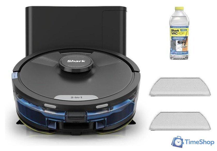 Робот-пылесос Shark Matrix Plus 2 в 1 Self-Empty Robot Vacuum and Mop RV2610WA - Изображение №2 — Интернет-магазин Time-Shop