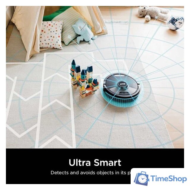 Робот-пылесос Shark Matrix Plus 2 в 1 Self-Empty Robot Vacuum and Mop RV2610WA - Изображение №4 — Интернет-магазин Time-Shop