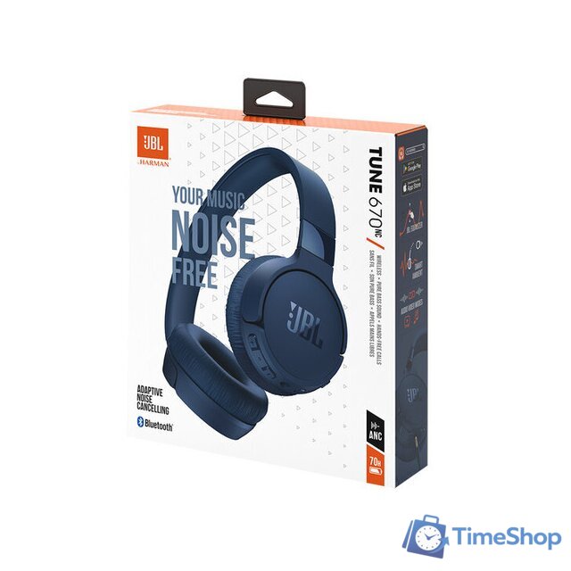 Наушники JBL Tune 670NC (темно-синий, китайская версия) - Изображение №12 — Интернет-магазин Time-Shop