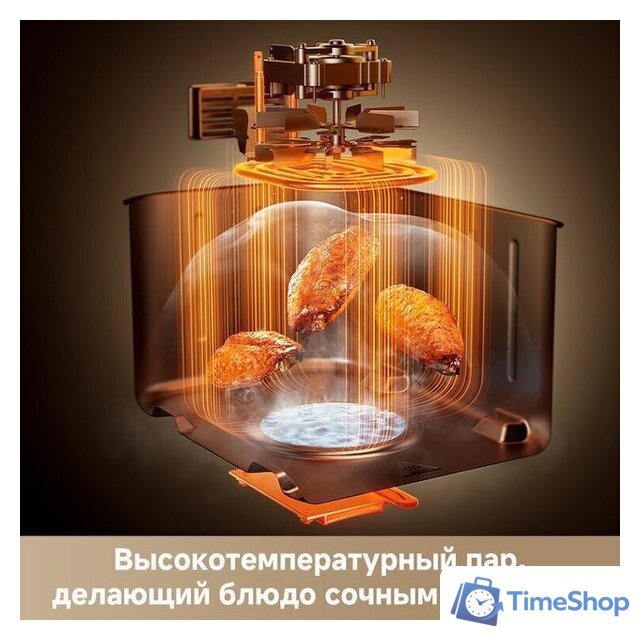 Аэрогриль (аэрофритюрница) Dreame Air Fryer DZ30 (черный) - Изображение №8 — Интернет-магазин Time-Shop