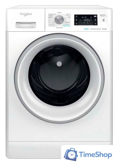 Стирально-сушильная машина Whirlpool FFWDB 864489 SV EE - Изображение №2 — Интернет-магазин Time-Shop