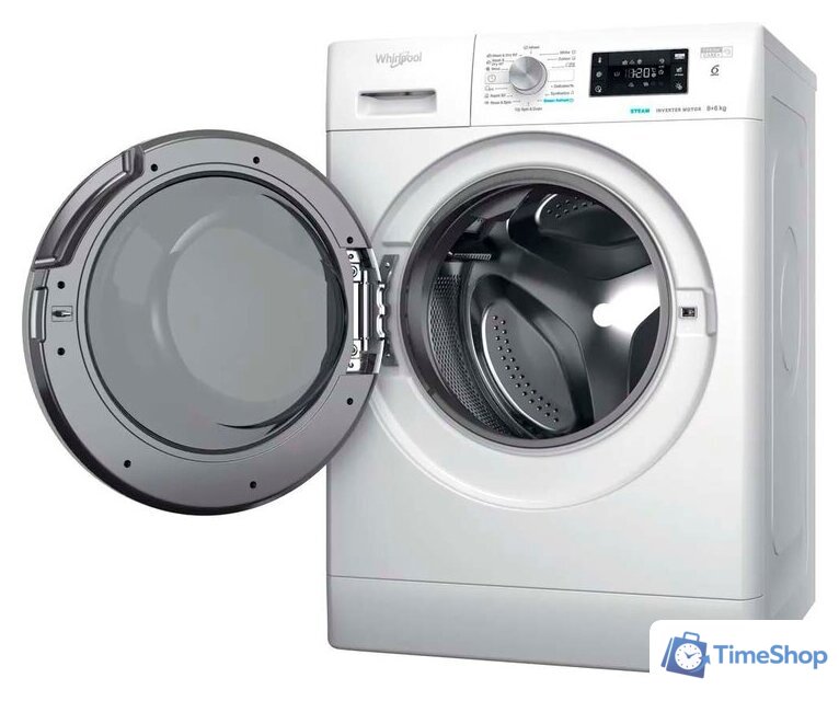 Стирально-сушильная машина Whirlpool FFWDB 864489 SV EE - Изображение №4 — Интернет-магазин Time-Shop