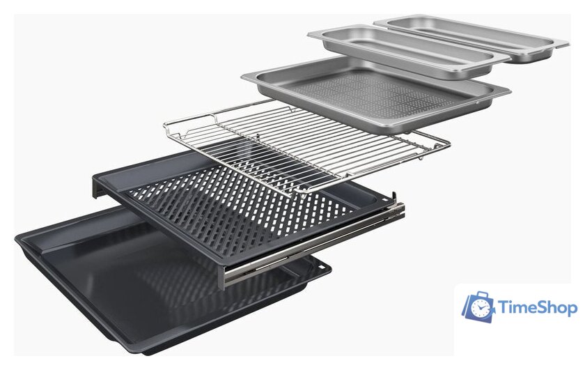 Электрический духовой шкаф Bosch Serie 8 HSG958DB1S - Изображение №7 — Интернет-магазин Time-Shop