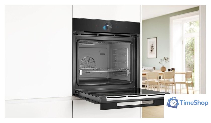 Электрический духовой шкаф Bosch Serie 8 HSG958DB1S - Изображение №4 — Интернет-магазин Time-Shop