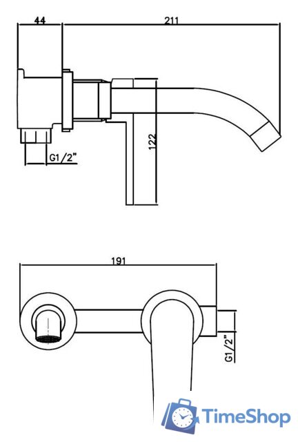 Смеситель Esko SM28 B - Изображение №3 — Интернет-магазин Time-Shop