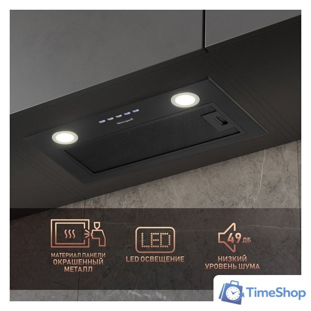 Кухонная вытяжка Weissgauff FIONA 60 BL - Изображение №3 — Интернет-магазин Time-Shop