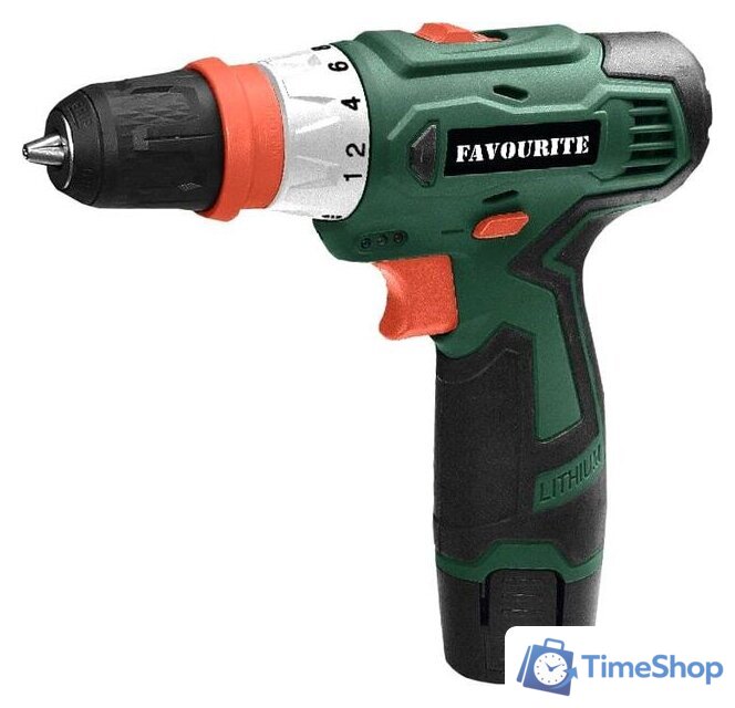 Дрель-шуруповерт Favourite DC-12MF (с 2-мя АКБ, кейс) - Изображение №1 — Интернет-магазин Time-Shop