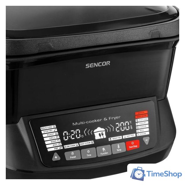 Фритюрница Sencor SFR 9300 BK - Изображение №7 — Интернет-магазин Time-Shop
