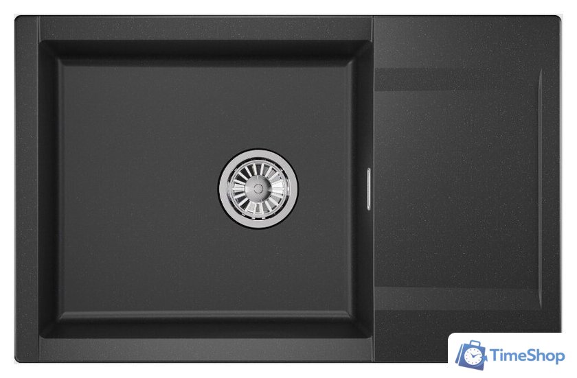Кухонная мойка Granula ES-7807 (черный) - Изображение №2 — Интернет-магазин Time-Shop