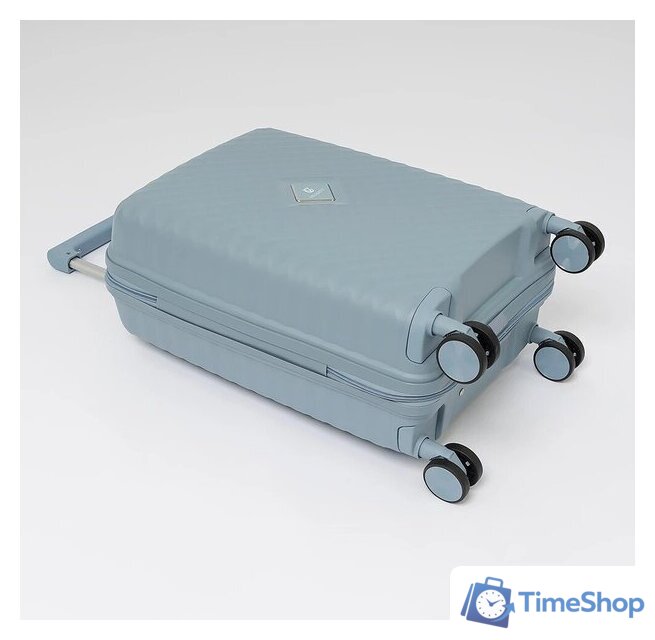 Чемодан-спиннер VALIGETTI 344-306/4-VG-20BLU (голубой) - Изображение №4 — Интернет-магазин Time-Shop
