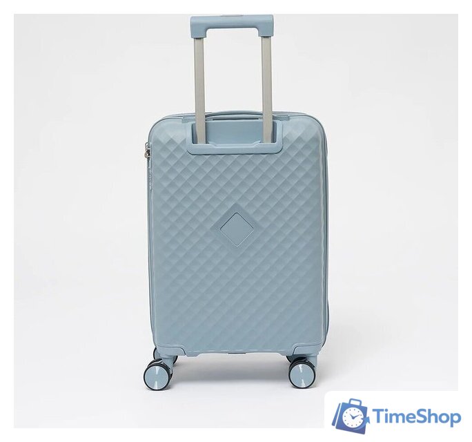 Чемодан-спиннер VALIGETTI 344-306/4-VG-20BLU (голубой) - Изображение №3 — Интернет-магазин Time-Shop