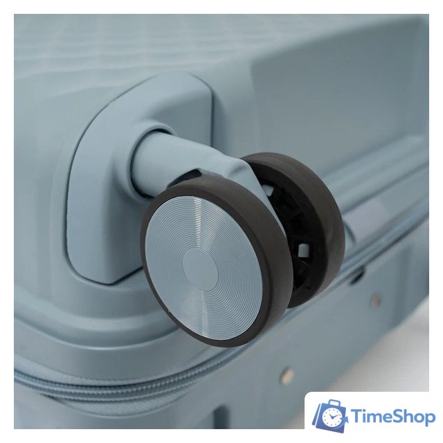 Чемодан-спиннер VALIGETTI 344-306/4-VG-20BLU (голубой) - Изображение №9 — Интернет-магазин Time-Shop