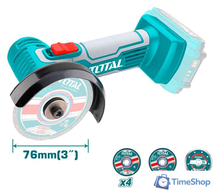 Дисковая (циркулярная) пила Total TAGLI7601 (без АКБ) - Изображение №1 — Интернет-магазин Time-Shop