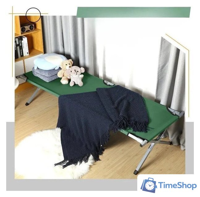 Раскладушка Coyote TS250301 (зеленый) - Изображение №5 — Интернет-магазин Time-Shop