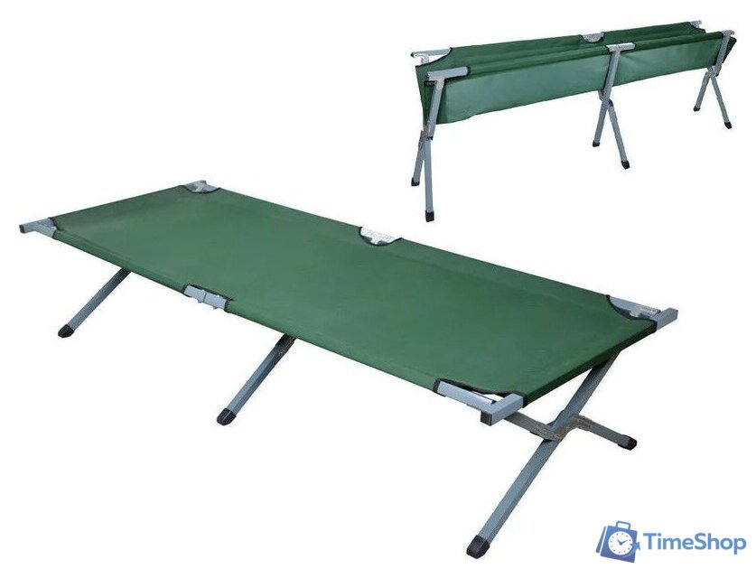 Раскладушка Coyote TS250301 (зеленый) - Изображение №6 — Интернет-магазин Time-Shop