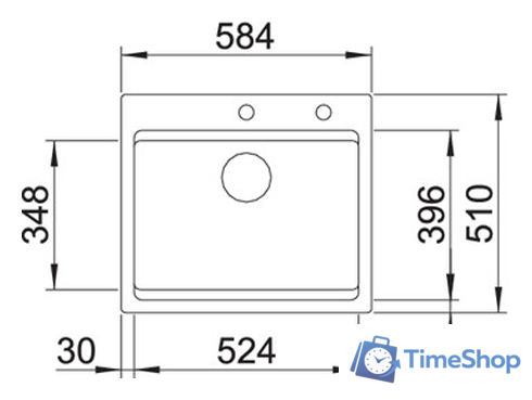 Кухонная мойка Blanco Etagon 6 (базальт) 525161 - Изображение №2 — Интернет-магазин Time-Shop