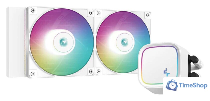 Система жидкостного охлаждения для процессора DeepCool LE520 R-LE520-WHAMMN-G-1 - Изображение №1 — Интернет-магазин Time-Shop