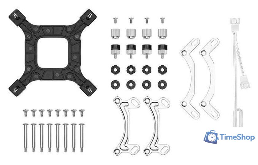 Система жидкостного охлаждения для процессора DeepCool LE520 R-LE520-WHAMMN-G-1 - Изображение №5 — Интернет-магазин Time-Shop