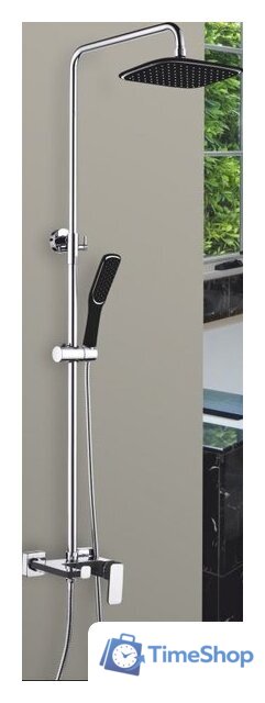 Душевая система  Ganzer Stefan GZ 12062C (черный/хром) - Изображение №1 — Интернет-магазин Time-Shop