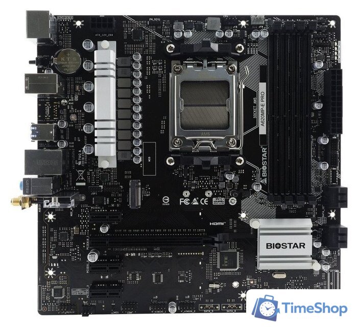 Материнская плата BIOSTAR A620MP-E Pro - Изображение №1 — Интернет-магазин Time-Shop