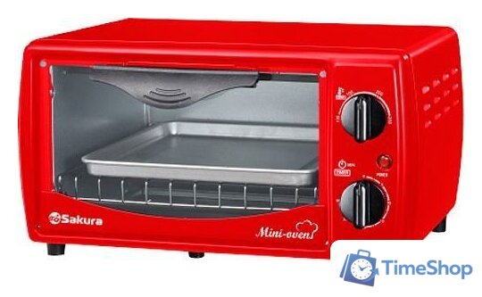 Мини-печь Sakura SA-7018R - Изображение №1 — Интернет-магазин Time-Shop