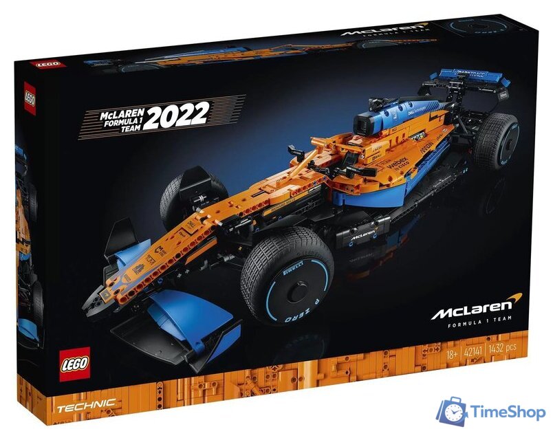 Конструктор LEGO Technic 42141 Гоночный автомобиль McLaren Formula 1 - Изображение №1 — Интернет-магазин Time-Shop