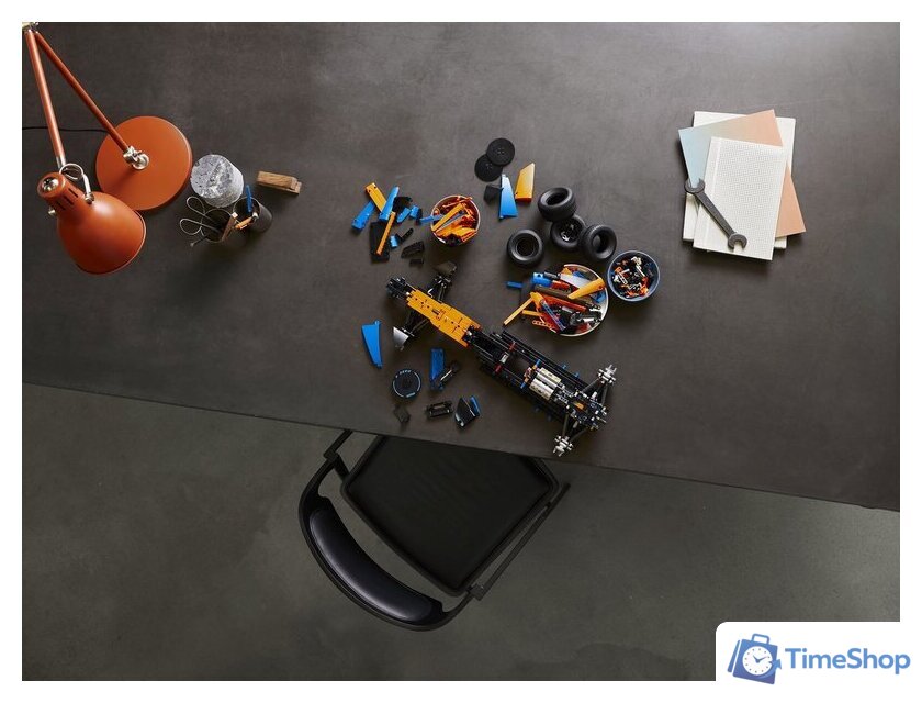 Конструктор LEGO Technic 42141 Гоночный автомобиль McLaren Formula 1 - Изображение №7 — Интернет-магазин Time-Shop