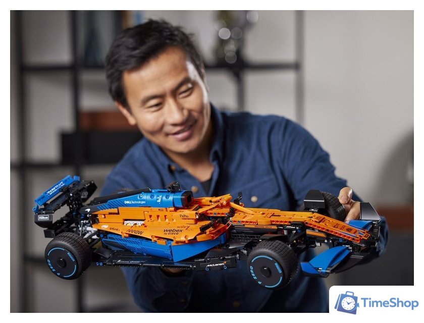 Конструктор LEGO Technic 42141 Гоночный автомобиль McLaren Formula 1 - Изображение №14 — Интернет-магазин Time-Shop