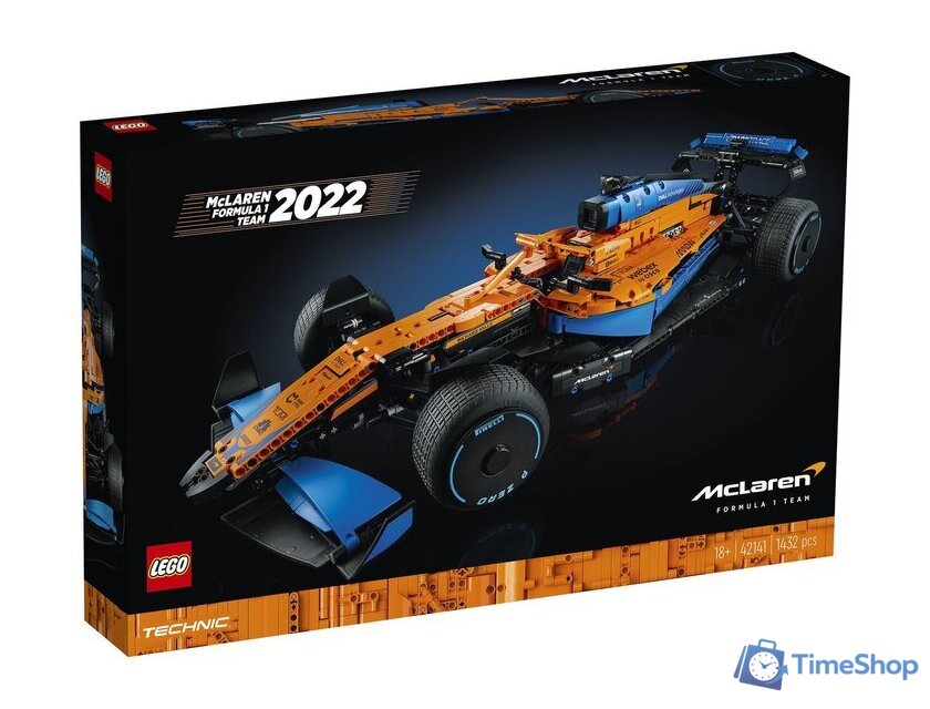 Конструктор LEGO Technic 42141 Гоночный автомобиль McLaren Formula 1 - Изображение №2 — Интернет-магазин Time-Shop